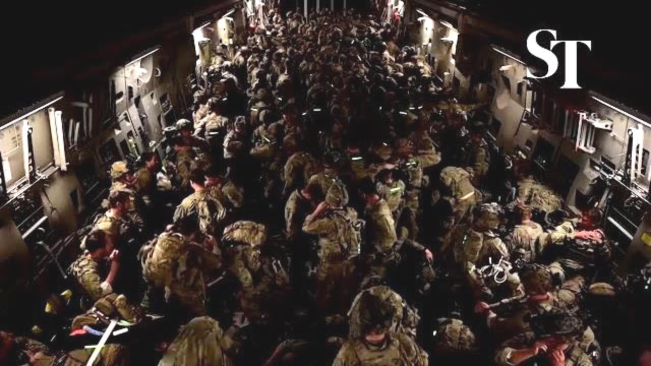 US releases footage of last troops to leave Kabul