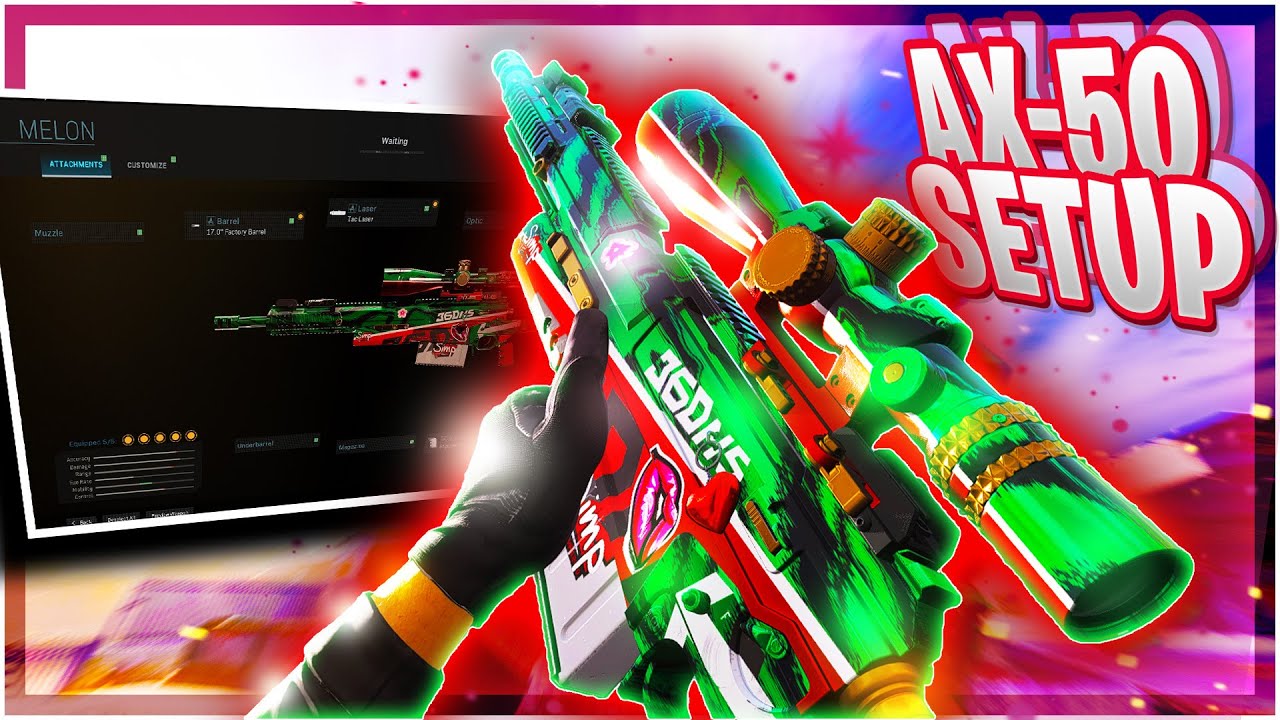 MW Best AX50 Sniper class SETUP 2022 🔥 - (Modern Warfare ax50 Montage)