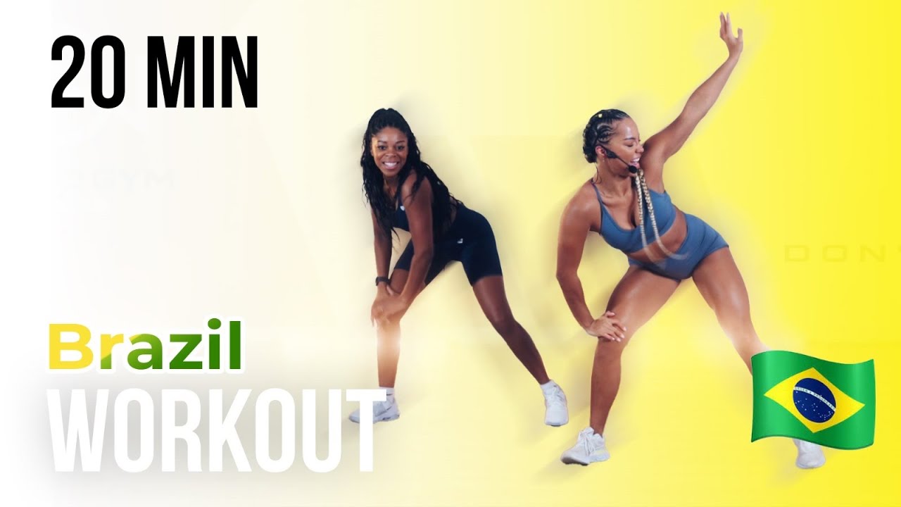 BRAZIL DANCE WORKOUT | PART 4 | 20 MINUTES | FUN CARDIO