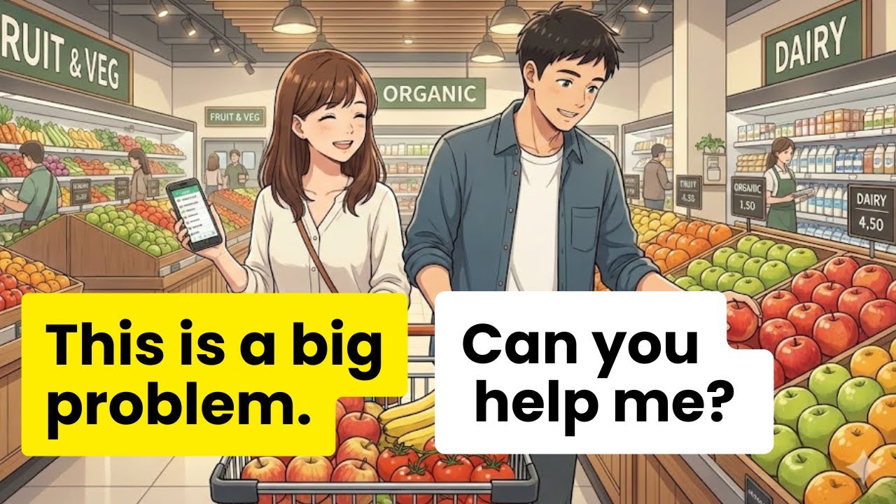 10 Simple English Conversations for Beginners | Real-Life English Dialogues (A1-A2)