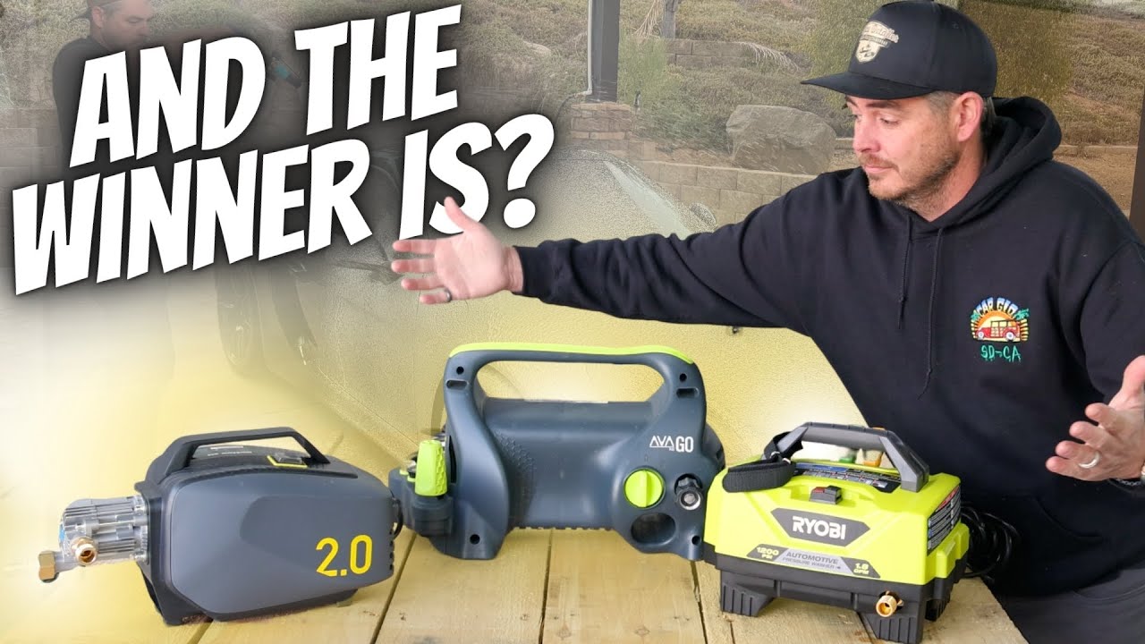 BEST PRESSURE WASHER FOR CAR DETAILING IN 2025 - ON A BUDGET!