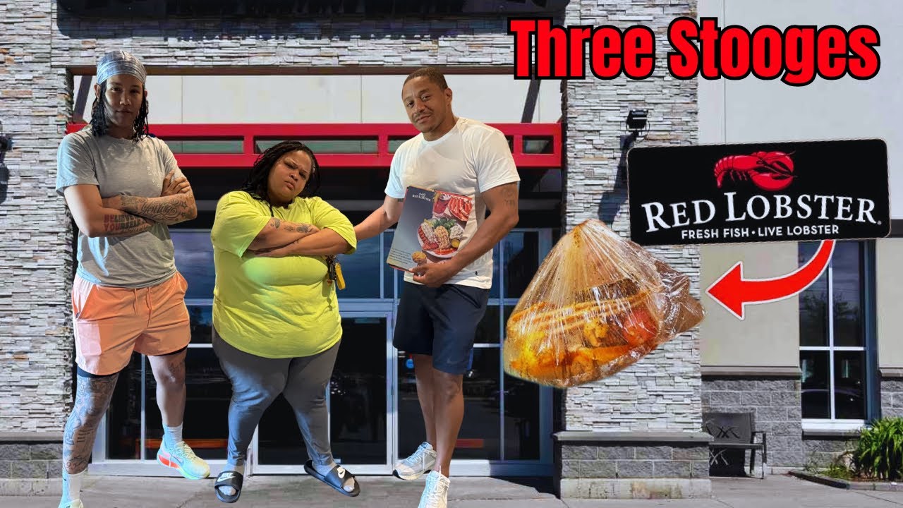 Red Lobster Crab Boil with the 3 Stooges … 😂😂🔥🔥 #redvsredd
