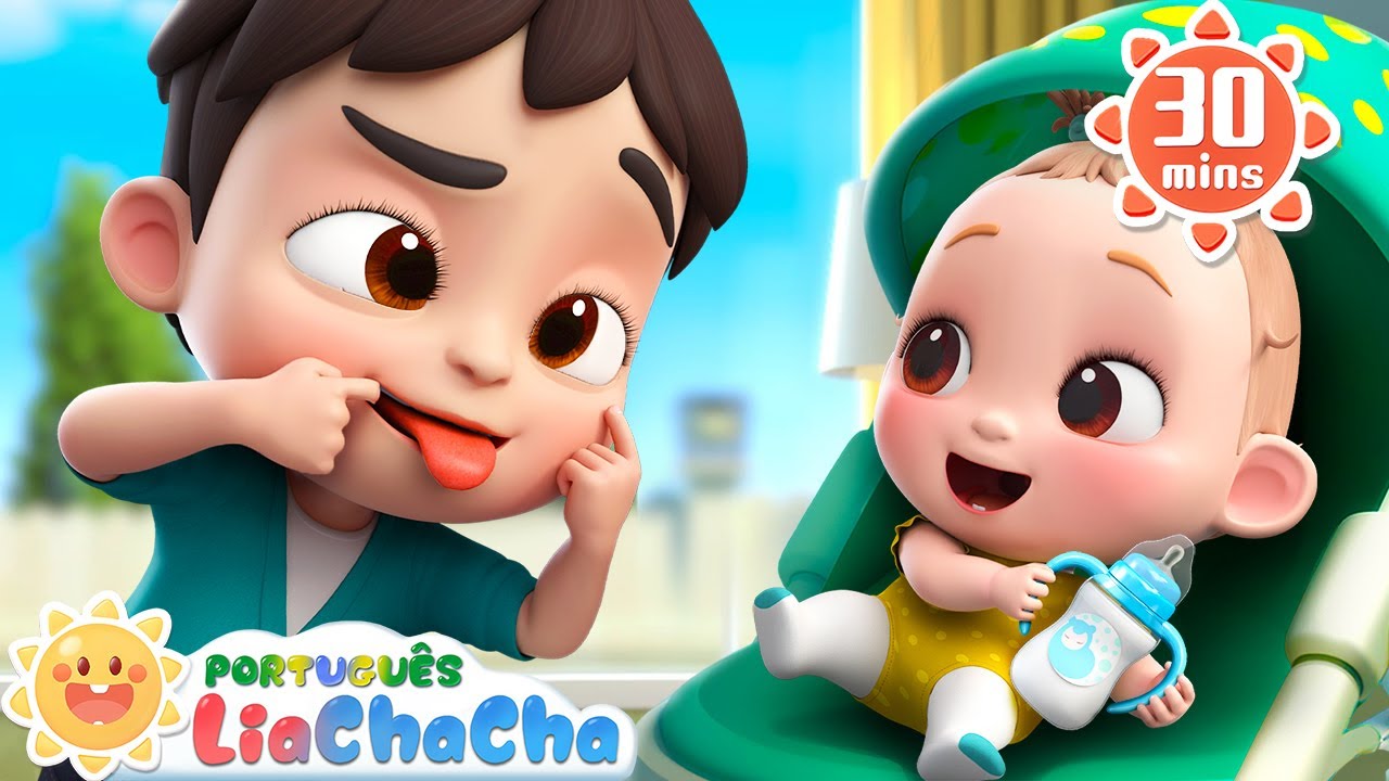 Vamos Tomar Conta do Bebê👶 | Compilação | LiaChaCha em Português - Música Infantil & Canção de Ninar