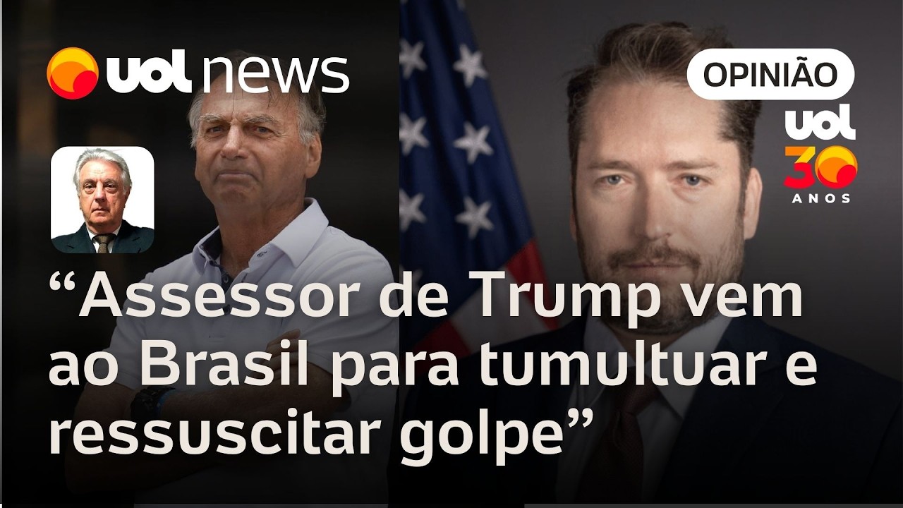 Assessor de Trump não pode vir para o Brasil espionar e ressuscitar um golpe | Maierovitch