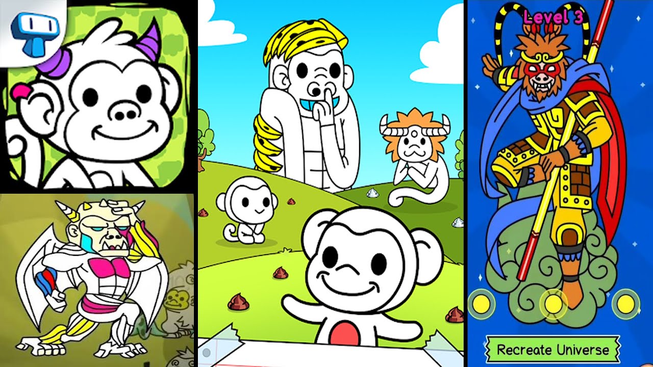 Monkey Evolution: Unlocked all Monkey and Holy monkey