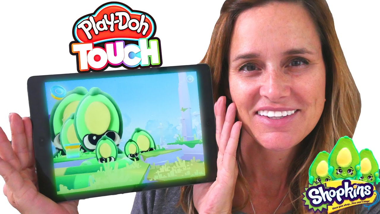 Play Doh Touch Shape To Life Studio Making Shopkins Come To Life Gaming App