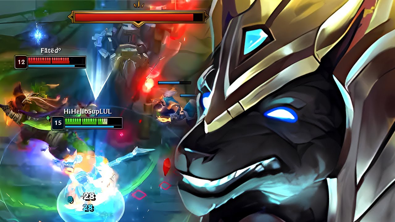 NEVER pick a tank against the RAID BOSS NASUS!