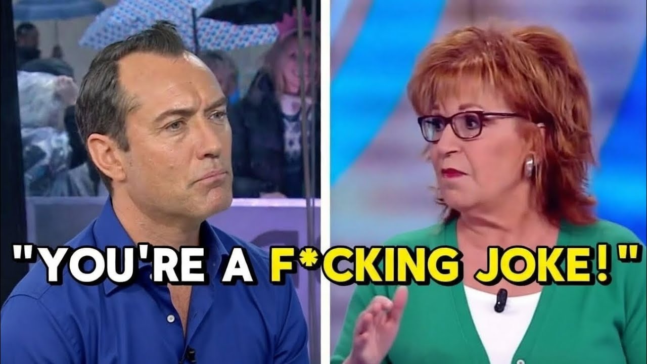 Jude Law RAGES LIVE on The View After Explosive Clash with Joy Behar