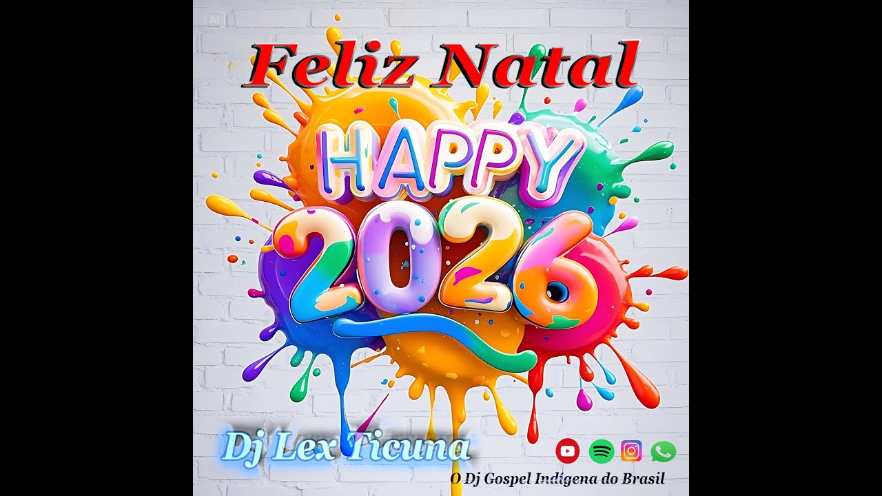 Dance Eletr&ocirc;nica para Natal e Pr&oacute;spero Ano Novo 2026_Dj Lex Ticuna
