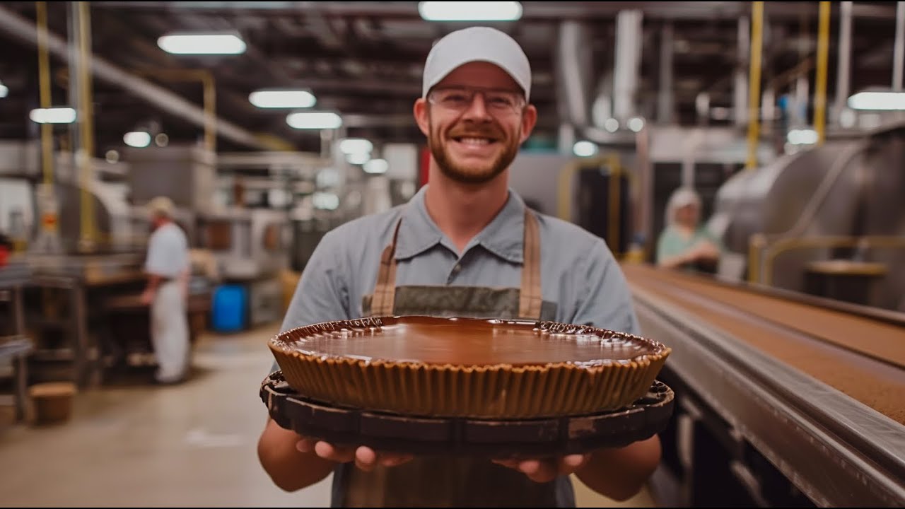 How Reese's Peanut Butter Cups are Made