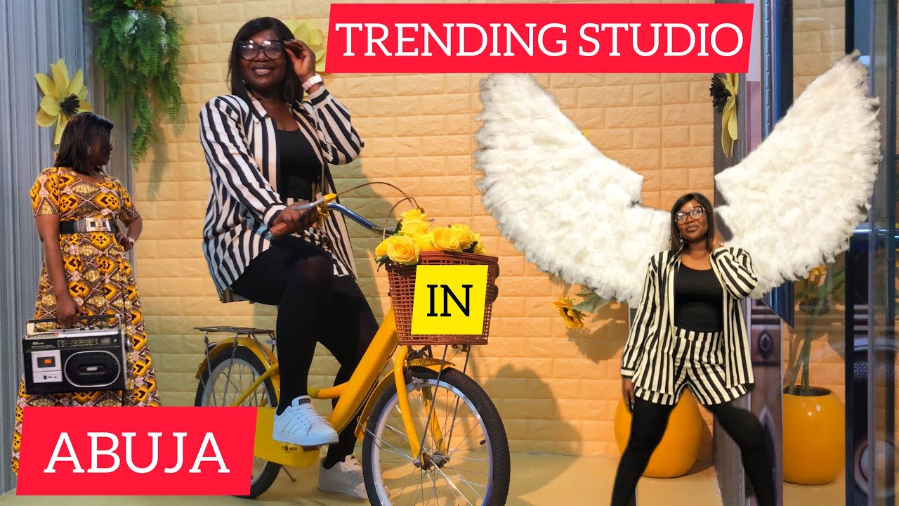 VLOG: CHEAPEST PLACE TO TAKE SELFIE + VIDEO SHOOT IN ABUJA || SELFIE STUDIO