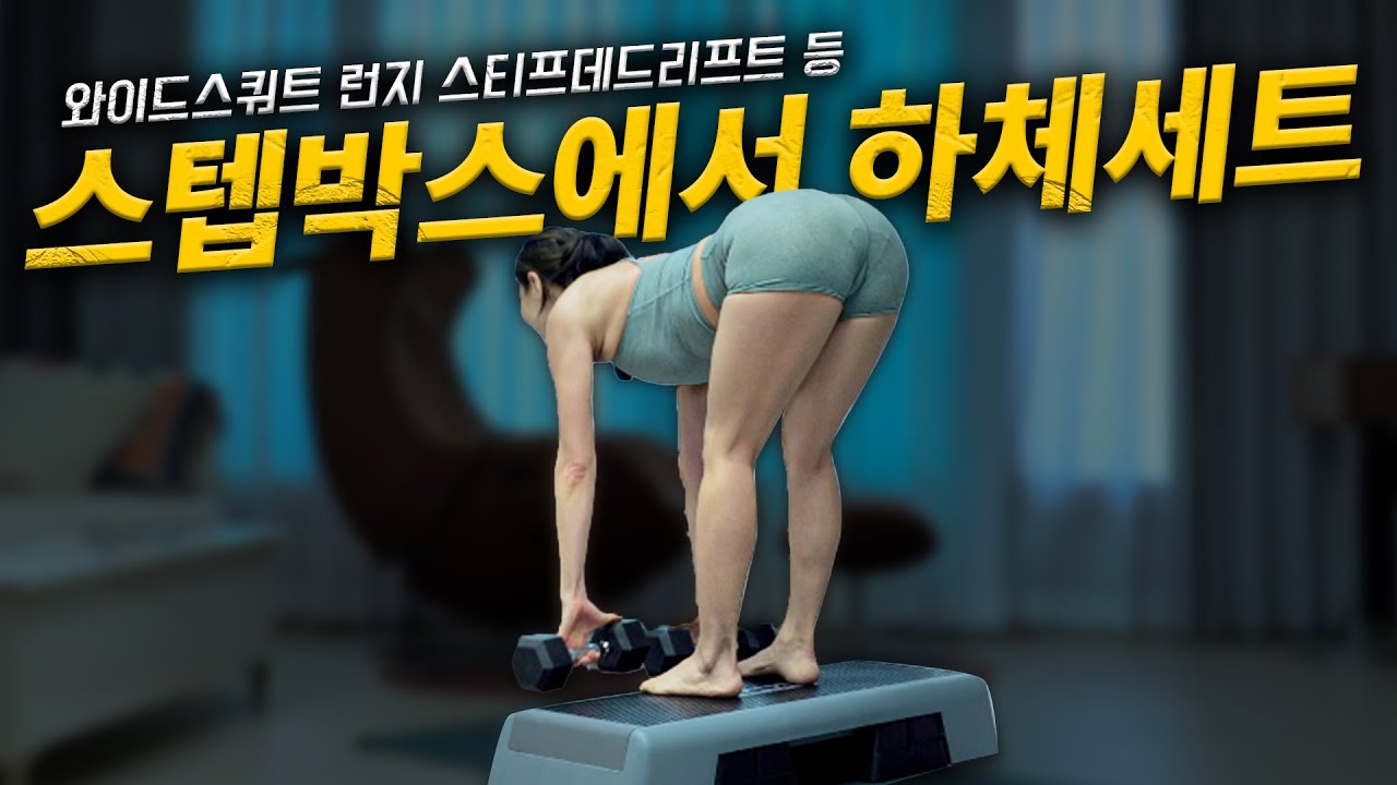 스텝박스 루틴! 이거 하나 있으면 운동능력 레벨업!