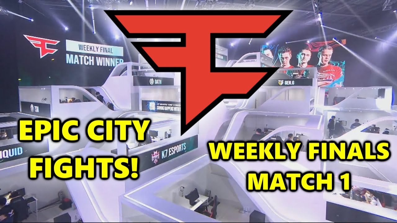 FAZE CLAN ubah, Gustav, FuzzFace & Aitzy - EPIC CITY FIGHTS! - WEEKLY FINALS - PGI.S - MATCH 1 -PUBG