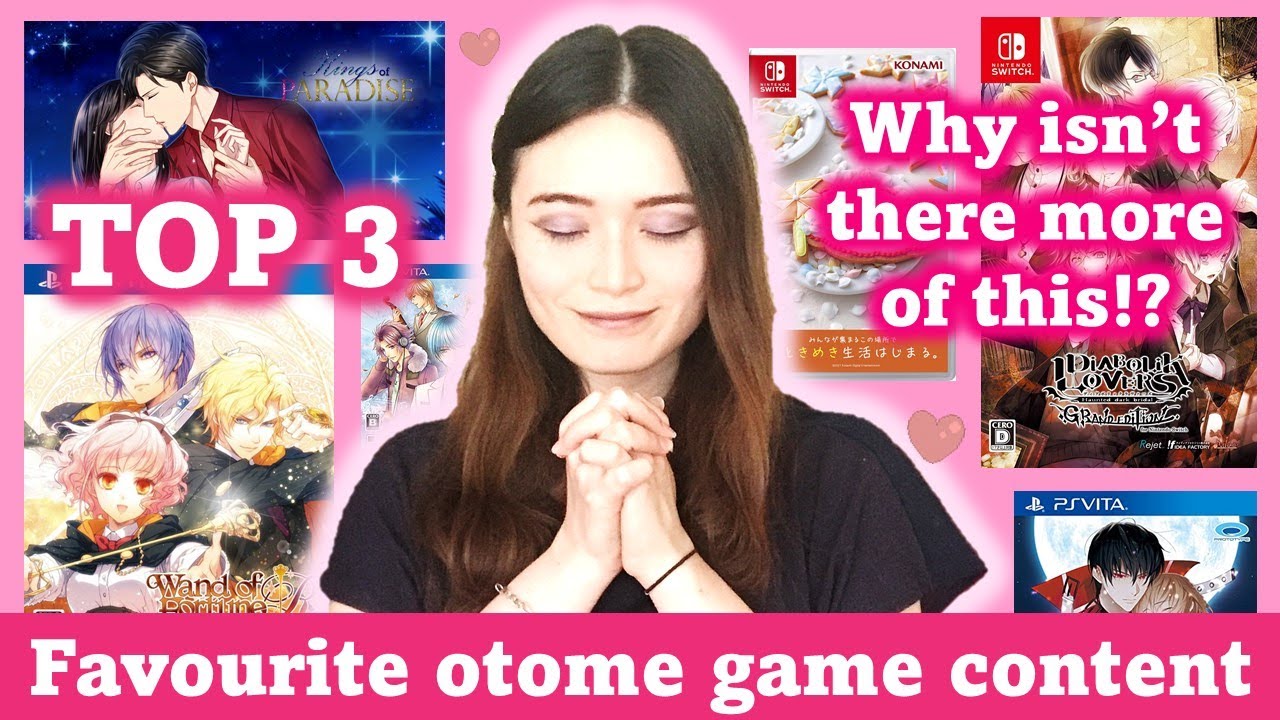 Top 3 otome game mechanics I wish there were more of with example otome games for reference 💖