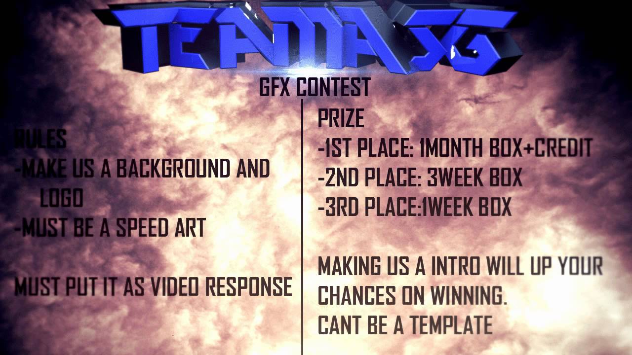 TeamASG| GFX CONTEST (1st place will be our gfx designer)