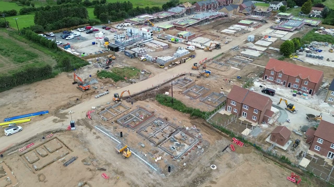 Flyby Update on Bellway Homes - Great Gutter Lane