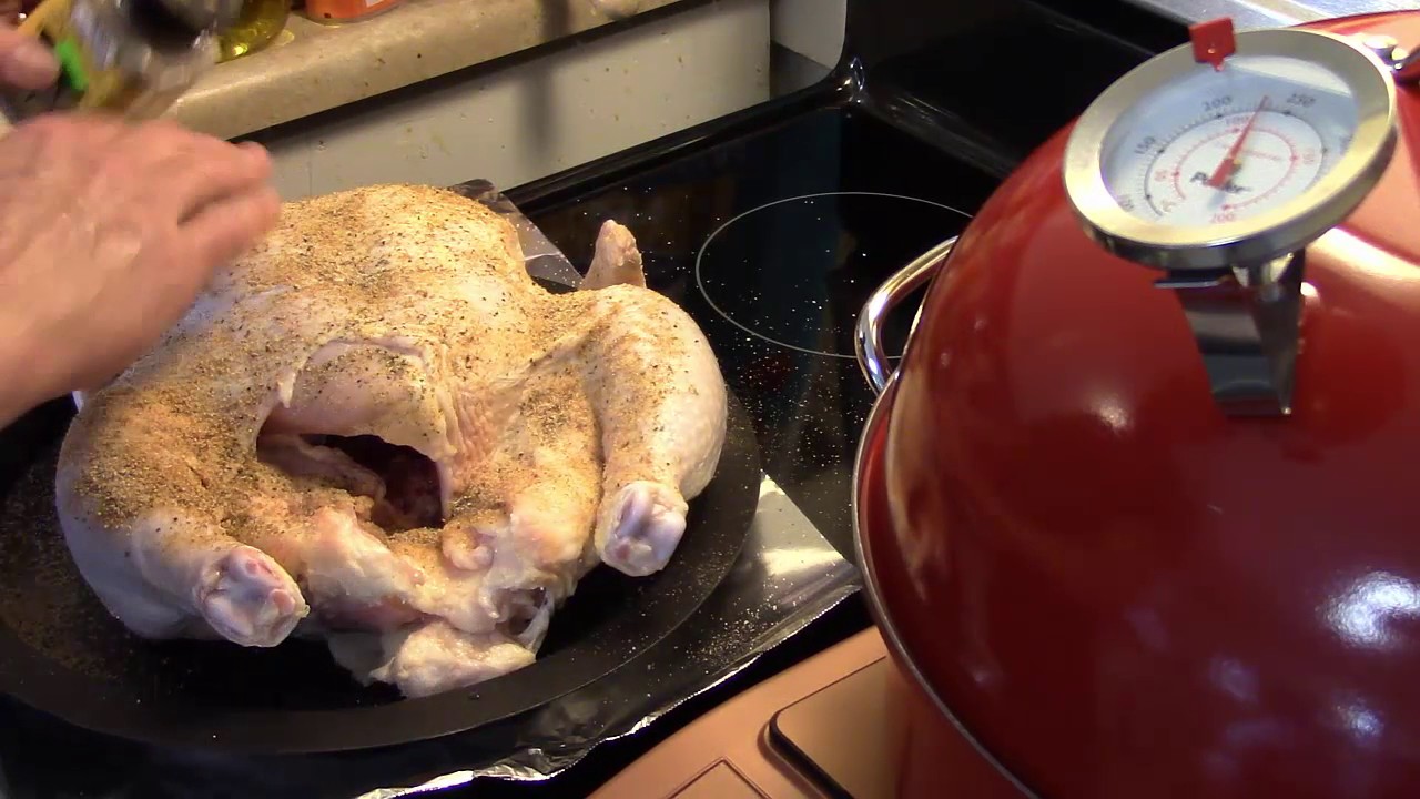 Smoked Chicken in the Nordic Ware Kettle Smoker