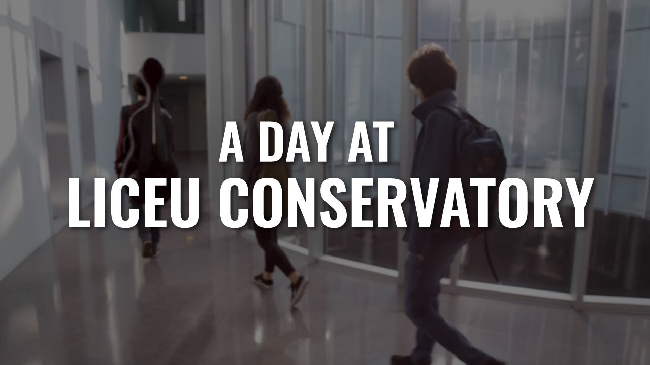 A day at Liceu Conservatory