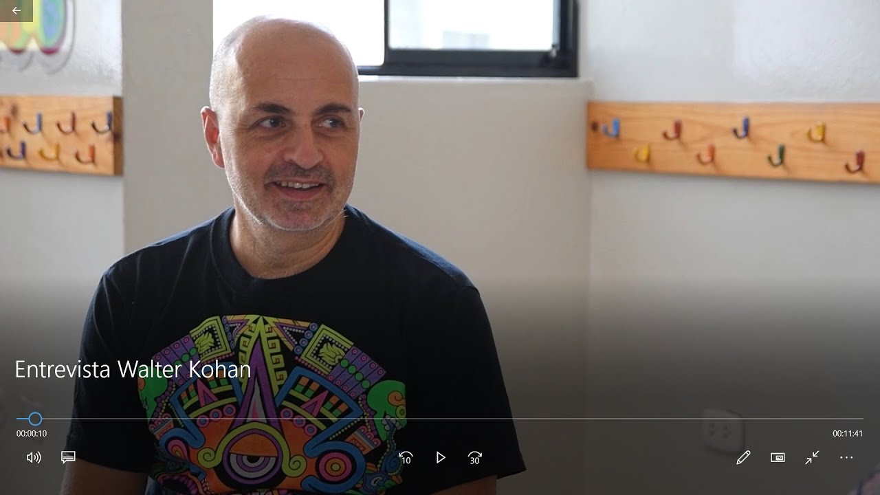 Filosof&iacute;a e infancia. Entrevista Walter Kohan (Universidade do Estado do Rio de Janeiro)