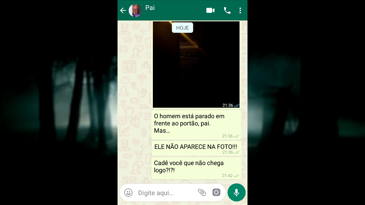 A CONVERSA Mais ASSUSTADORA do Whatsapp! (parte 01)