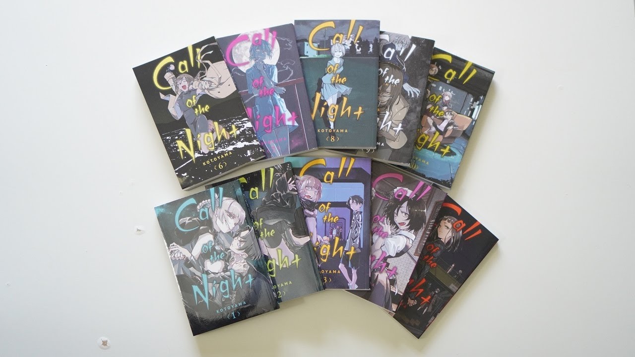 Call of the Night Volumes 1 to 10, Unboxing