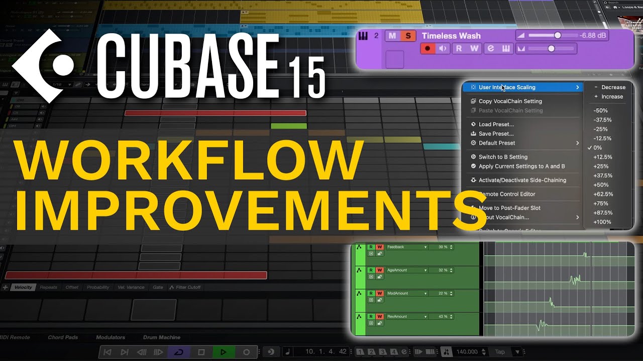 Workflow Improvements | New Features in Cubase 15
