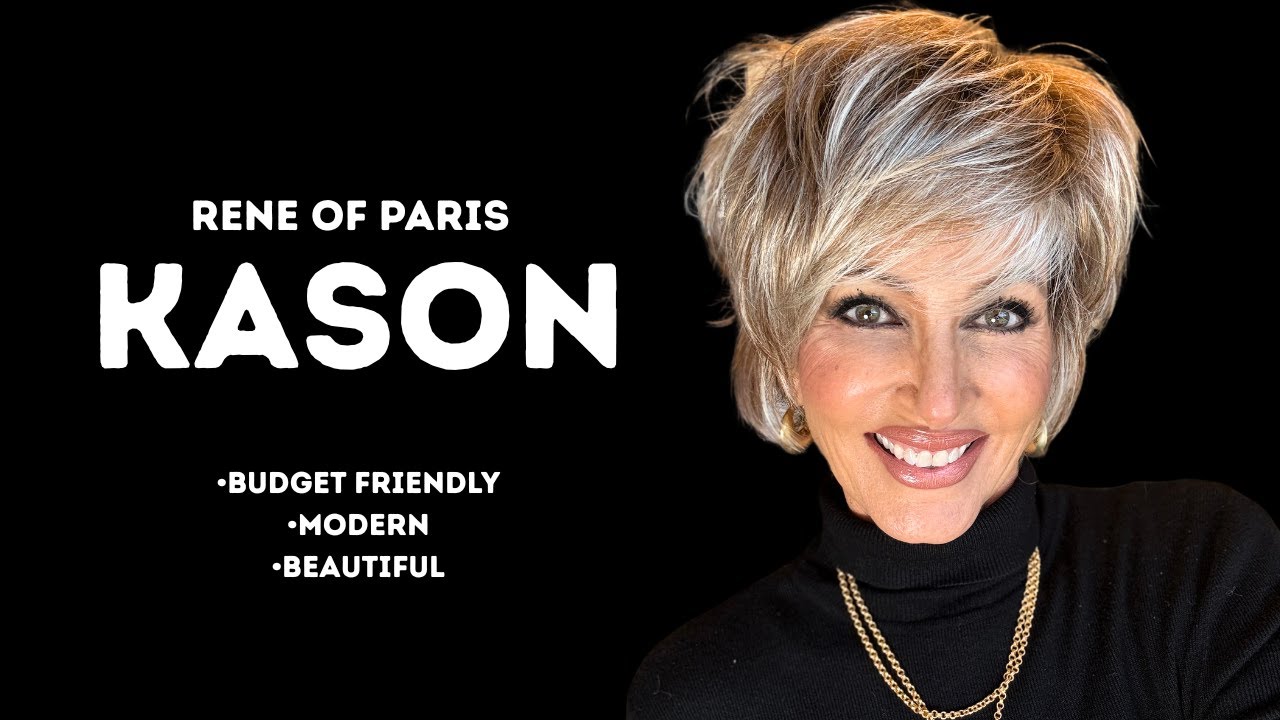 Rene of Paris KASON|Melted Cinnamon🩷Wig Review! Modern Pixie, Edgy, Beautiful and BUDGET FRIENDLY!