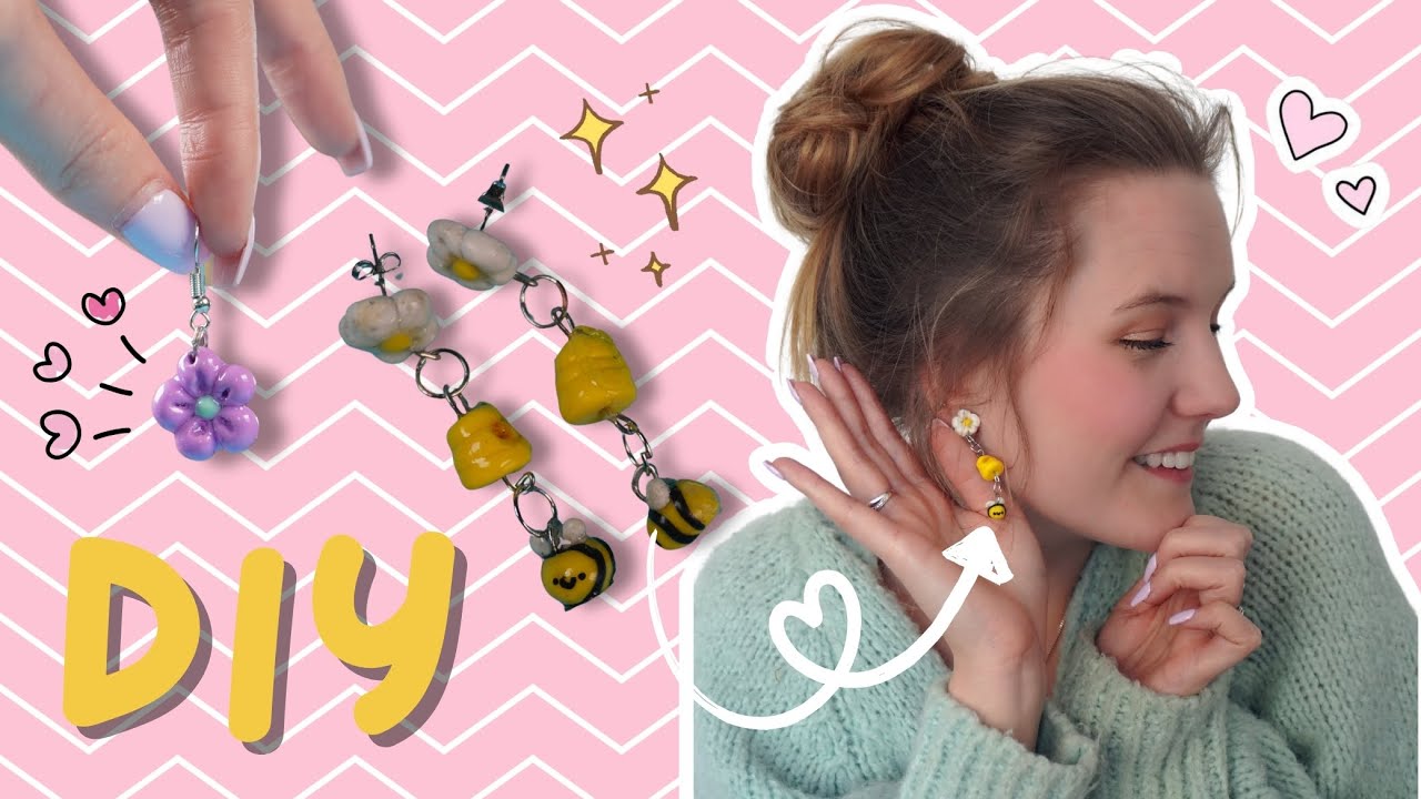 OORBELLEN MAKEN VAN KLEI - DIY