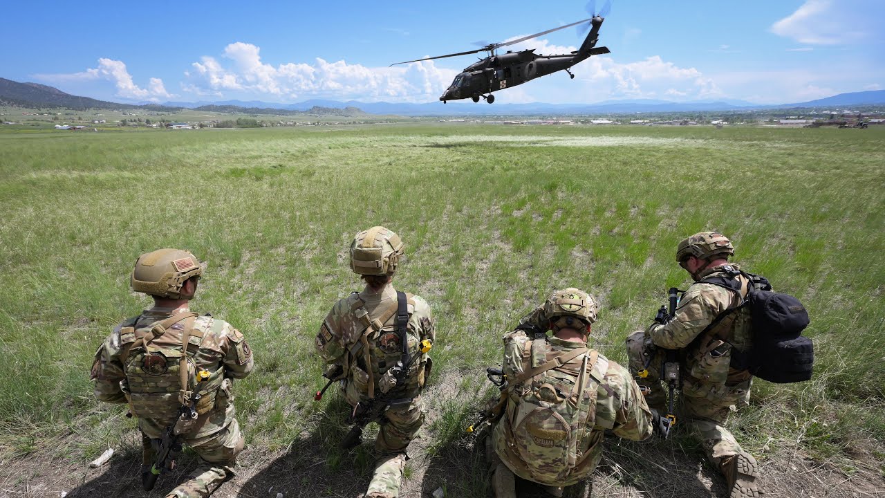 Air Force security forces: Simulated deployment training