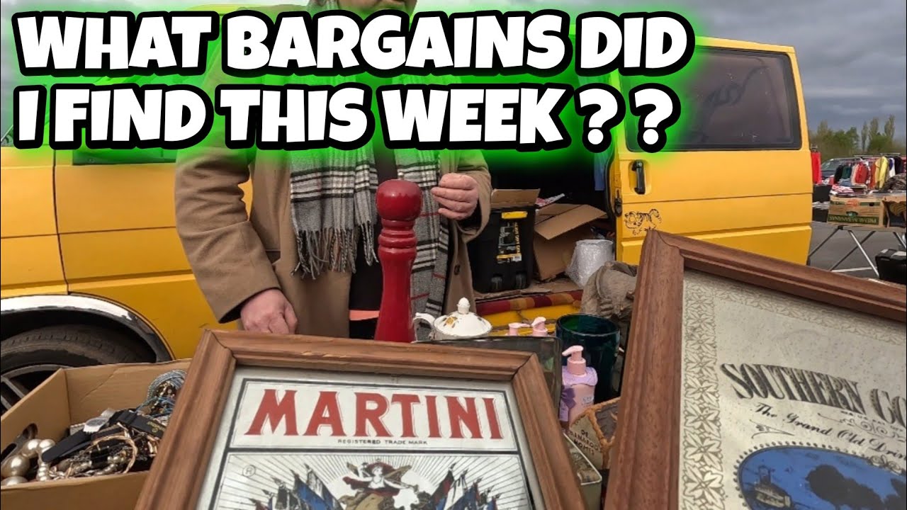 What BARGAINS did I PICK UP at Bowlee Car Boot Sale ? #carbootsale