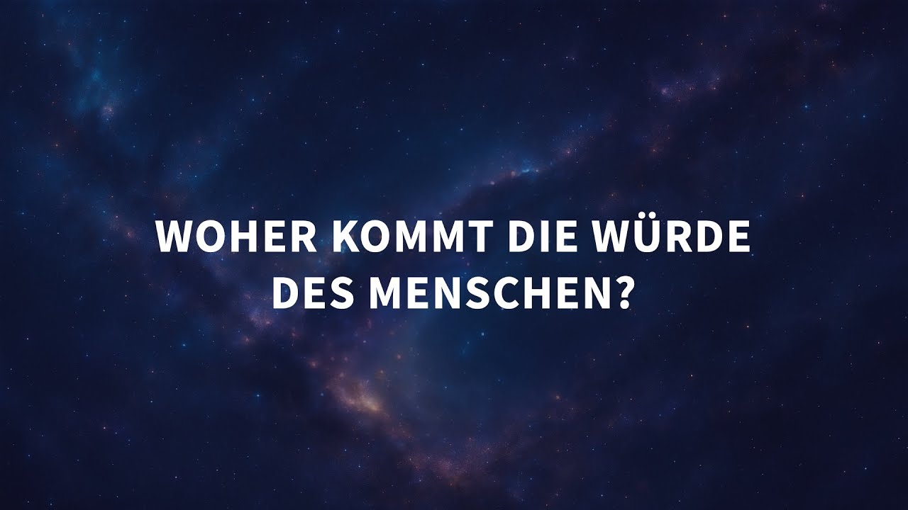 Genesis – Wie sollen wir leben?: Woher kommt die Würde des Menschen? (Emanuel Weiss)