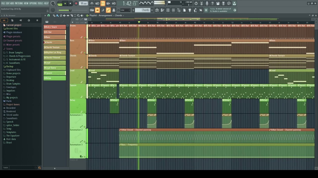 Postcard from a Dream - Audiotool Day 2016 (Recreation)