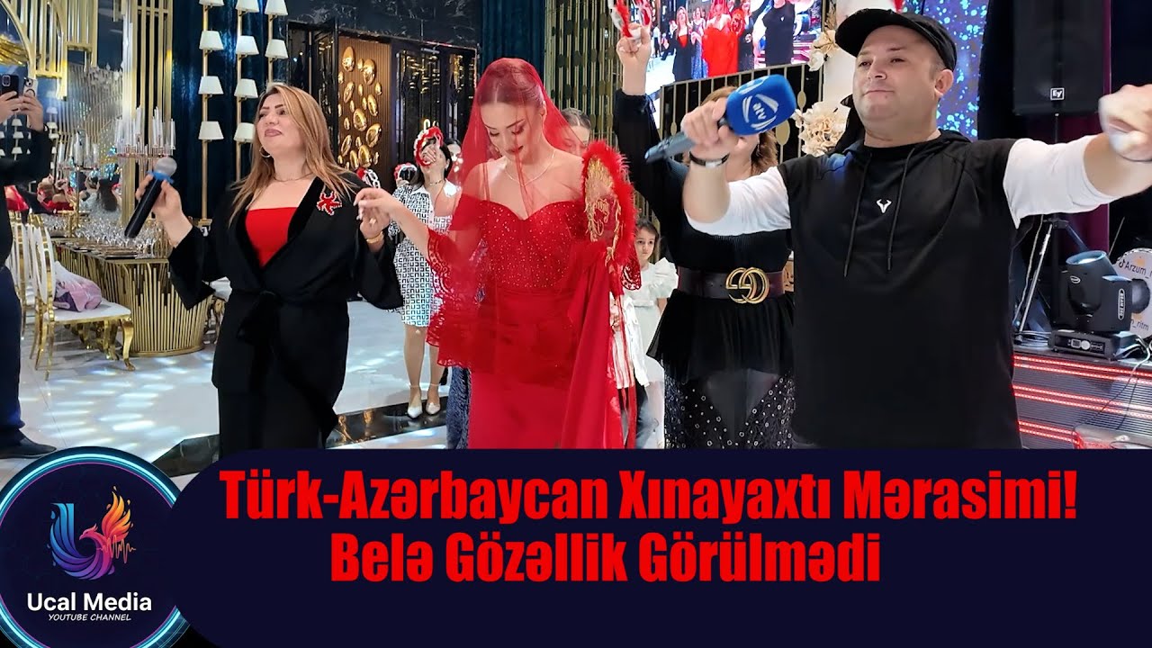 Türk-Azərbaycan Xınayaxtı Mərasimi! Belə Gözəllik Görülmədi 🇦🇿🇹🇷