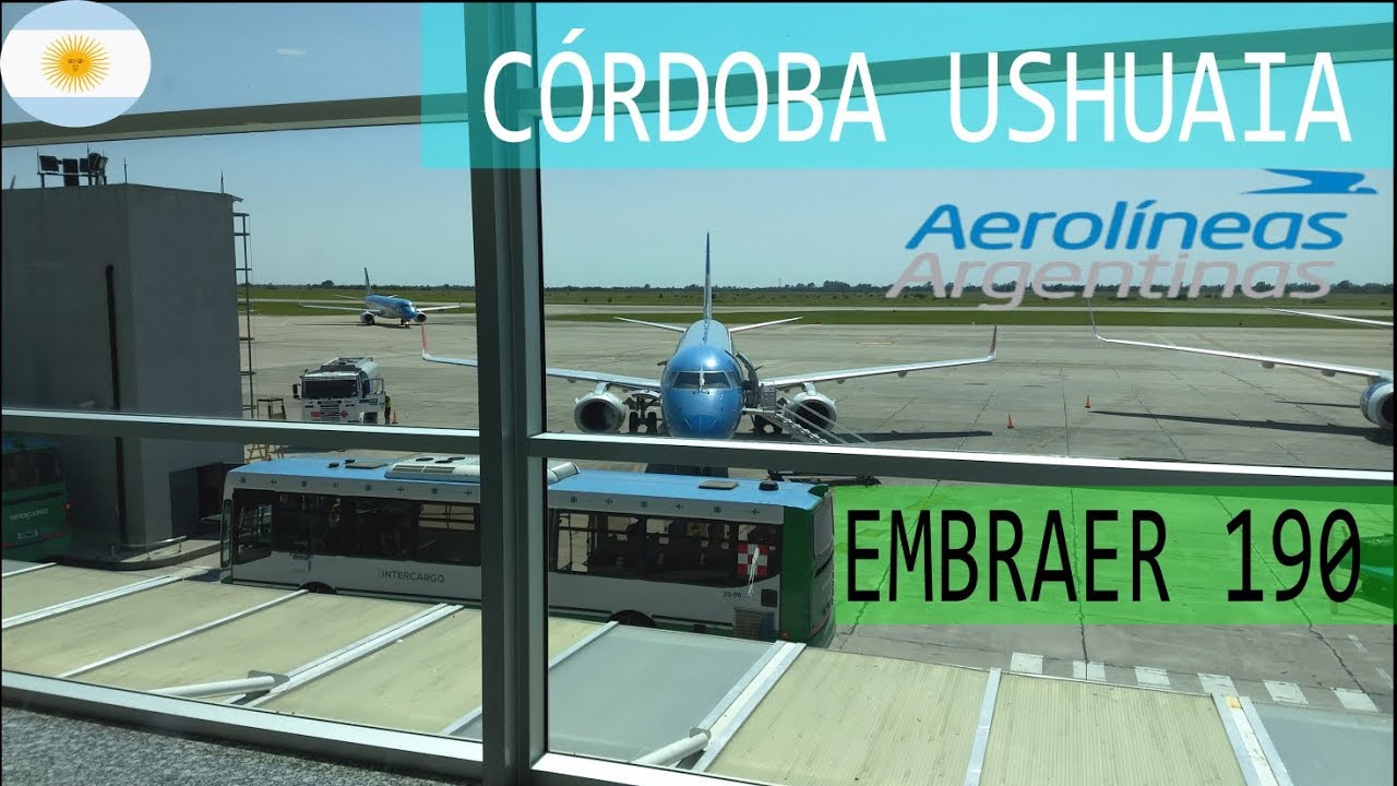 ✈️ Vuelo CÓRDOBA USHUAIA [ Fin del Mundo ] 🇦🇷