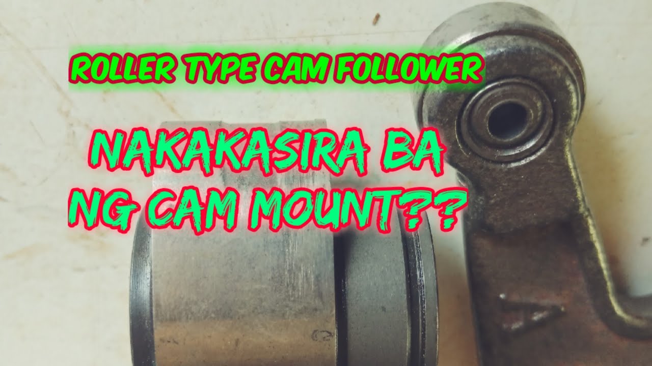 ROLLER CAM FOLLOWER FOR PUSHROD ENGINE
