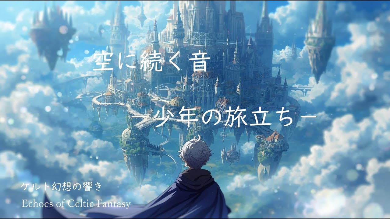 【作業・勉強用BGM】幻想的なケルト音楽・空に続く音　少年の旅立ち　/  Melody Beyond the Sky – The Boy’s Departure –