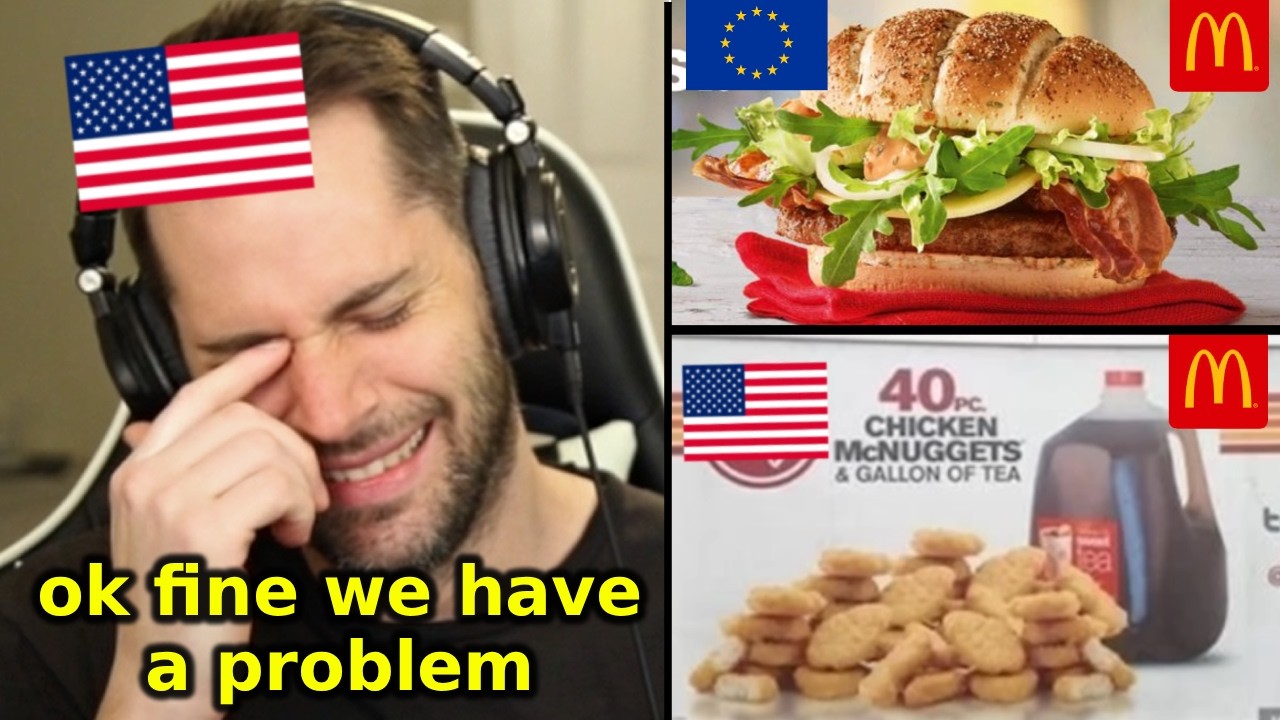 American Reacts to EUROPE vs. USA Memes | #9