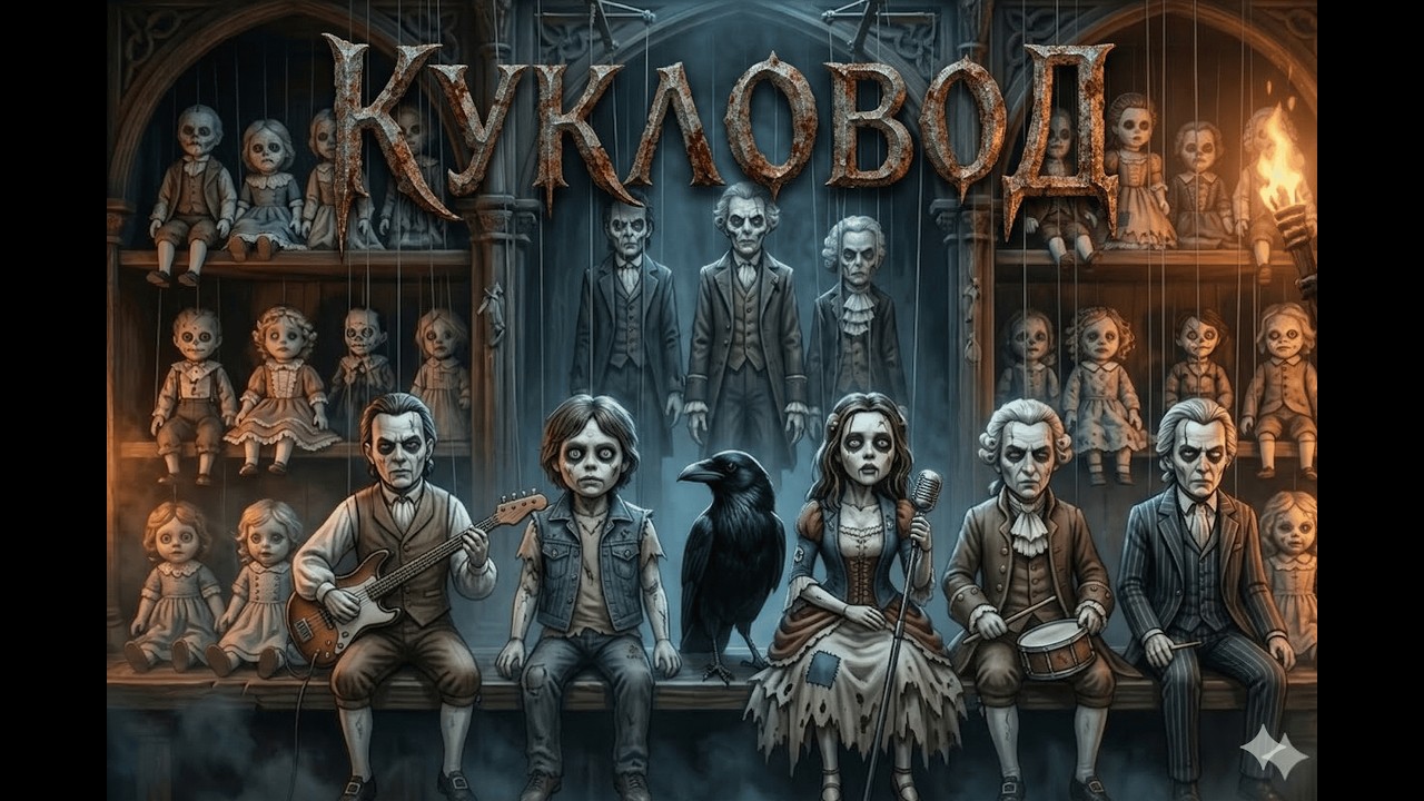 Премьера Новой Песни! КУКЛОВОД 🕸️ Драйвовая хоррор-сказка 🎤💥
