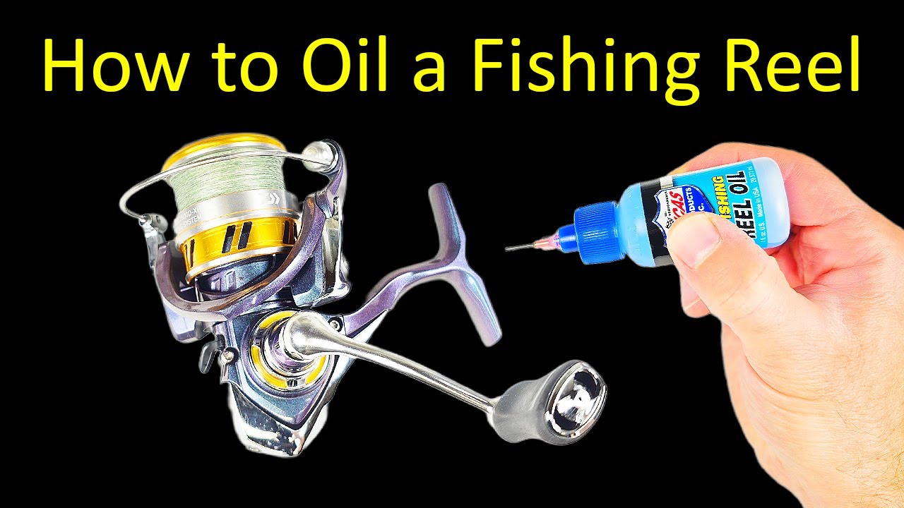 How to Oil a Fishing Reel - Spinning Reel Maintenance