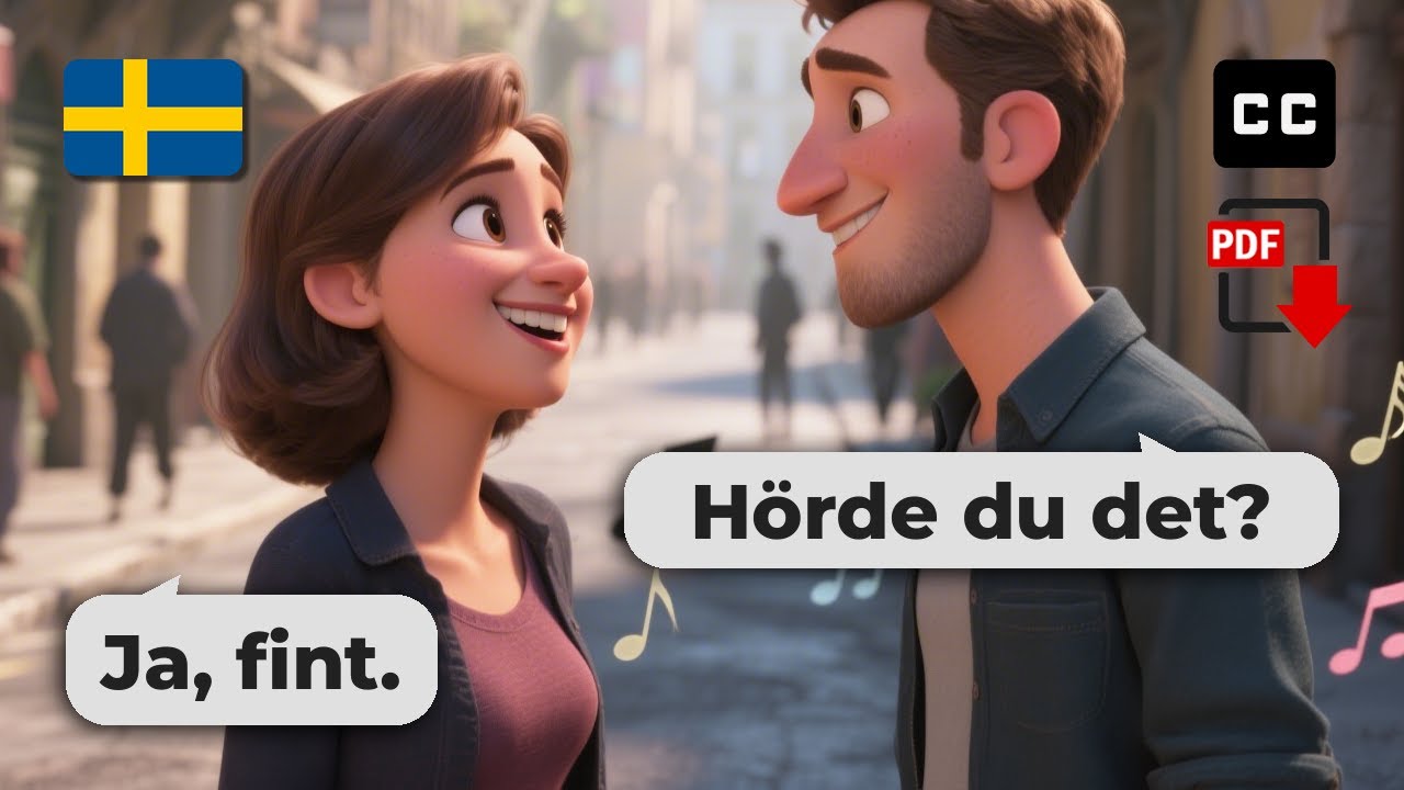10 Real-Life Swedish Dialogues to Learn Swedish A2 Level 🚀
