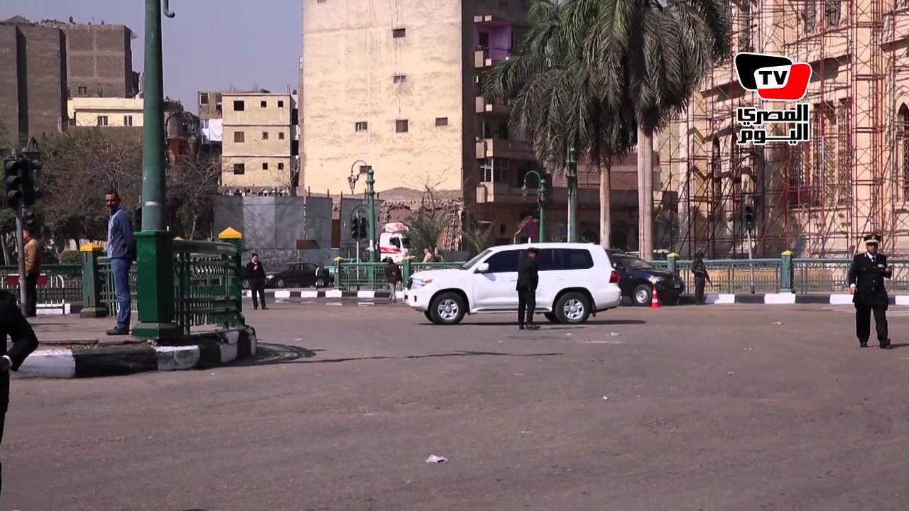 لحظة وصول موكب وزير الداخلية لافتتاح مديرية أمن القاهرة