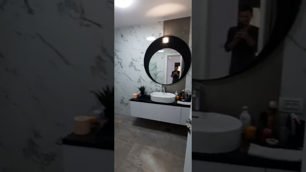 Model de baie cu duș tip walk-in