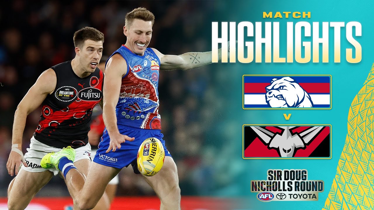Western Bulldogs v Essendon Highlights | Round 10, 2025 | AFL