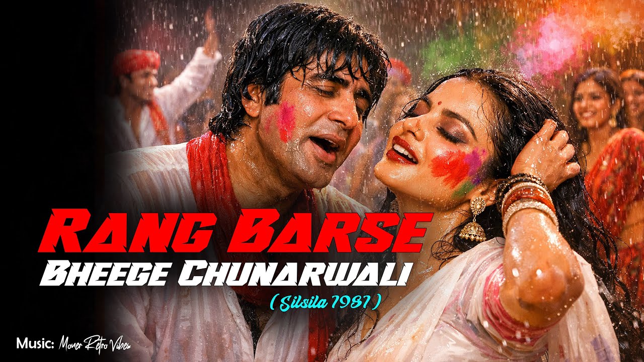 Rang Barse Bheege Chunarwali | Silsila (1981) | Moner Retro Vibes