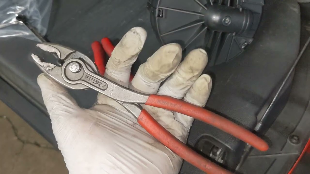 smart for two secondary air injection pump location and removal.