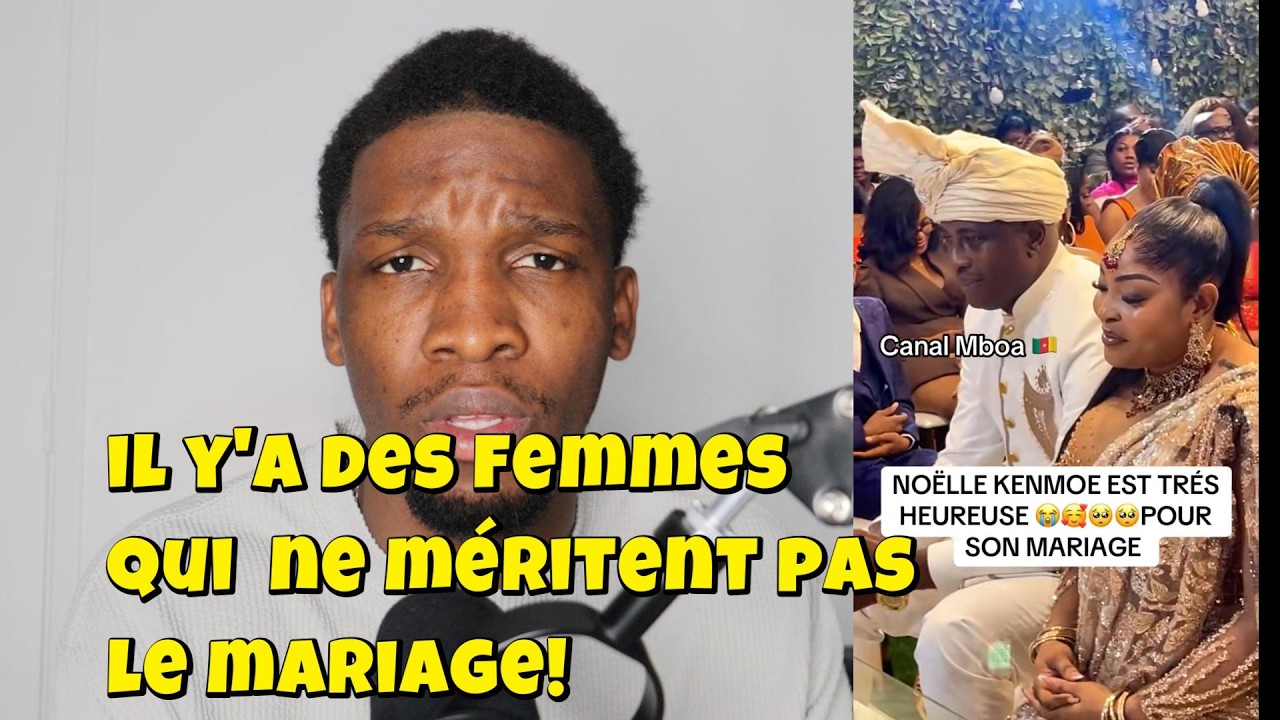 Noelle KENMOE tu n'es pas la première à te marier , excuse nous!