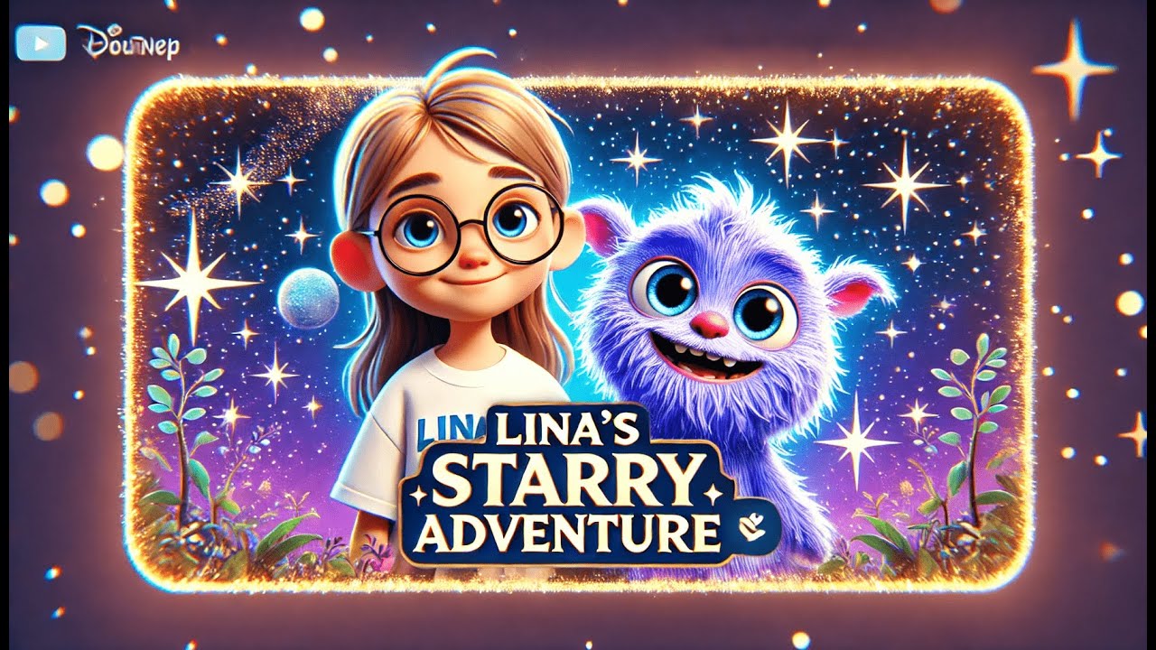 Lina's Starry Adventure 🌟 | Magical Children's Song | Kids Animation & Music Video