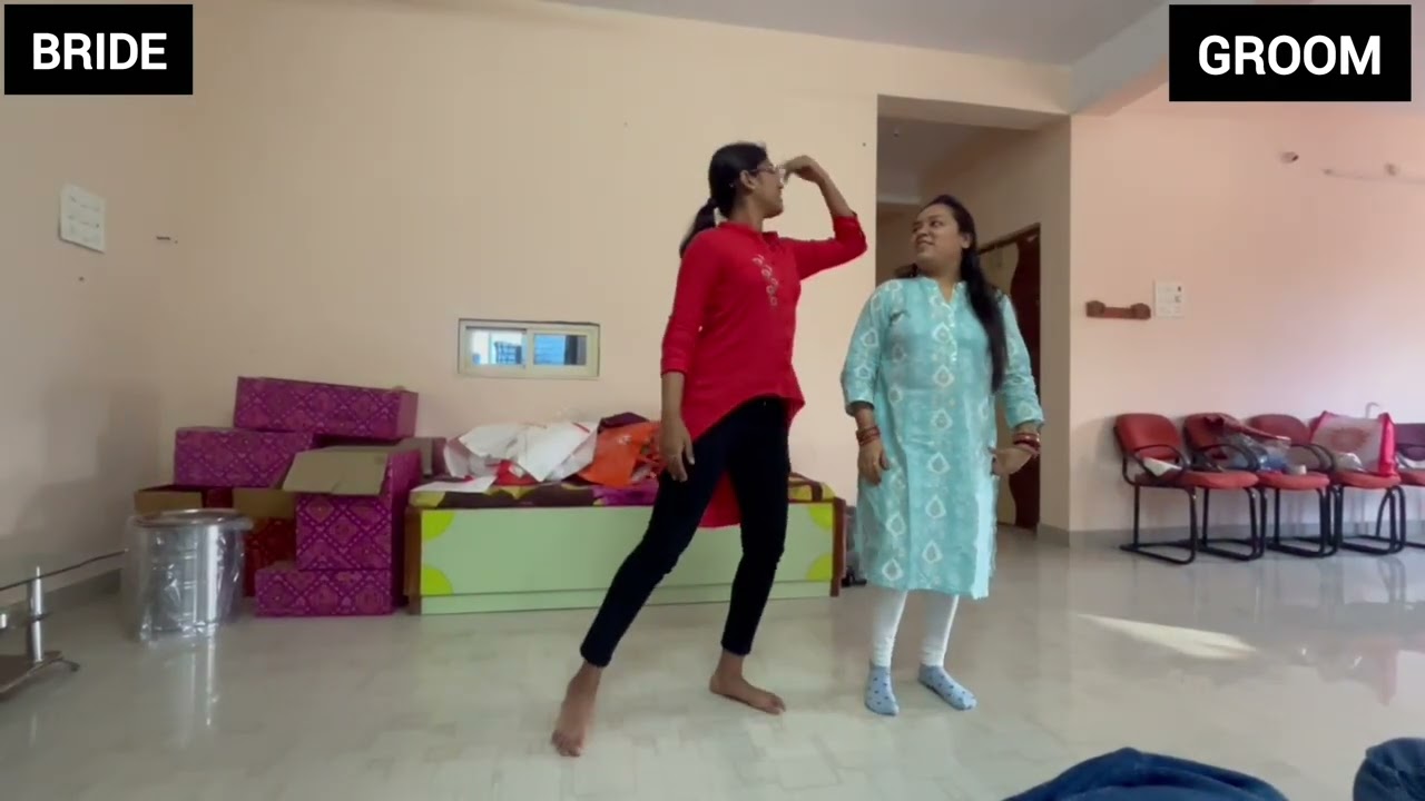 BRIDE dedicating song to GROOM | Kuch Naa Kaho | Easy Wedding Choreography | #trending #weddingdance