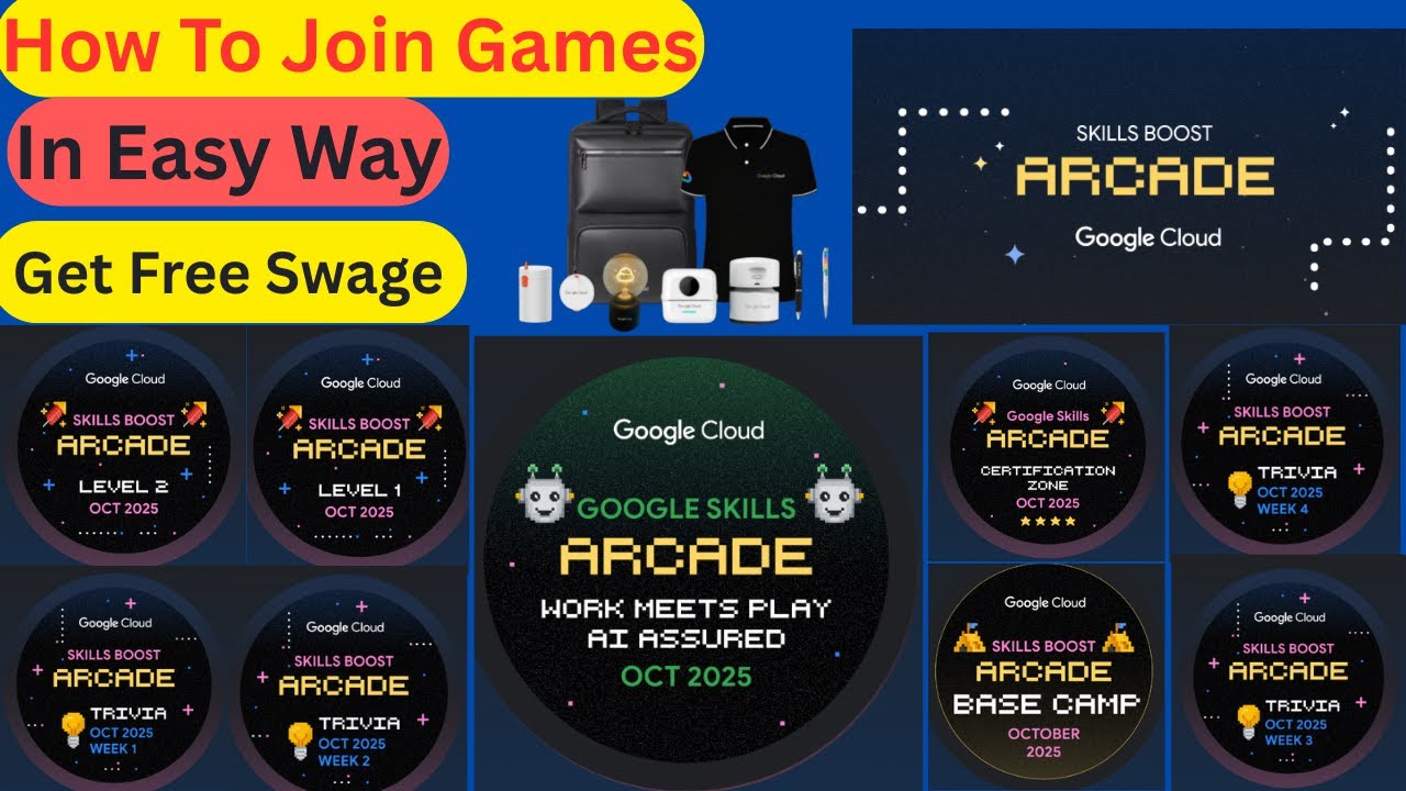 How Join Google Cloud Arcade Game Without any Problem || Easy Steps || #google #arcadegames #arcade