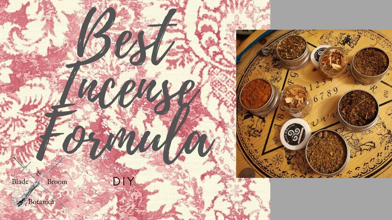 Best Loose Incense Formula DIY